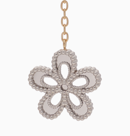 18K Gold Earrings in Yellow, White, and Rose Gold – Farfalla Collection - Image 4