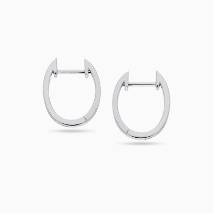 18K DIAMOND WHITE GOLD EARRING - Image 3