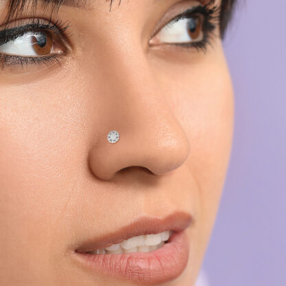 Diamond nose pin - Image 2