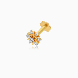 Diamond nose pin