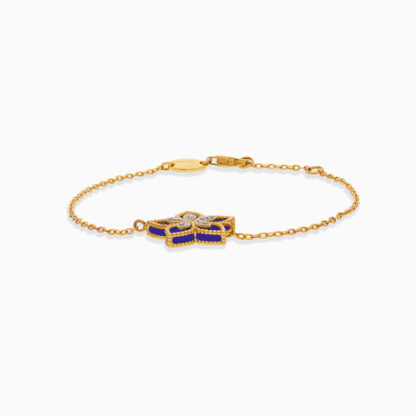 18k yellow gold bracelet from the Fortuna Diamond Collection - Image 4