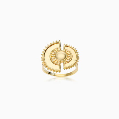 18K YELLOW GOLD RING - SHANF COLLECTION