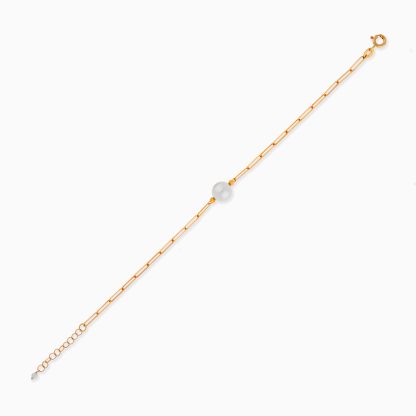PEARL YELLOW GOLD BRACELET