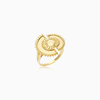 18K YELLOW GOLD RING - SHANF COLLECTION