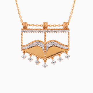 Diamond Yellow Gold Necklace