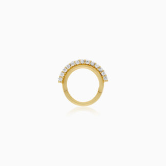 18K Gold Hoops Piercing