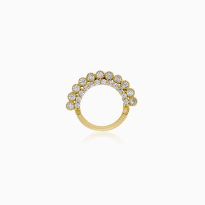 18K Gold Hoops Piercing