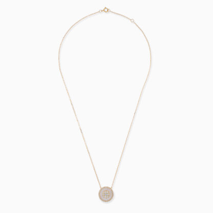18K Yellow Gold Necklace with Diamonds – Mosaic Collection